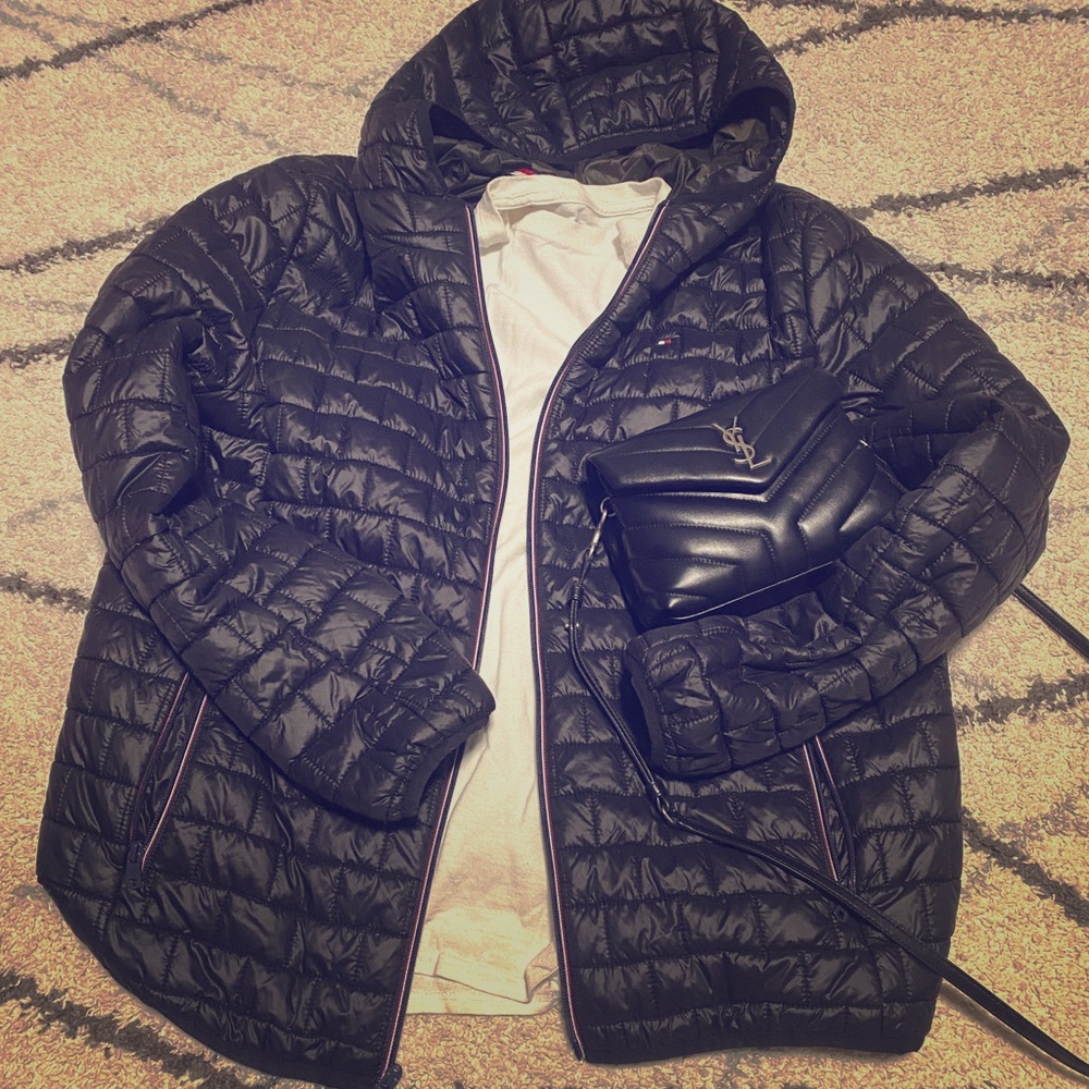 [LIKE NEW] Quilted Tommy Hilfiger Raincoat